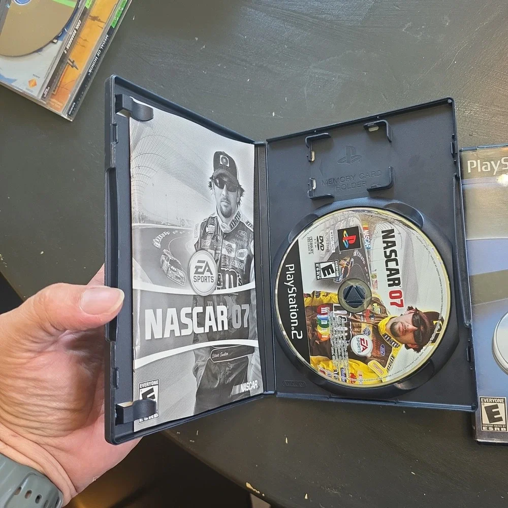 Sony PlayStation 2 PS2‎ Racing Game Lot Gran Turismo 3 A-Spec and NASCAR 07 CIB
